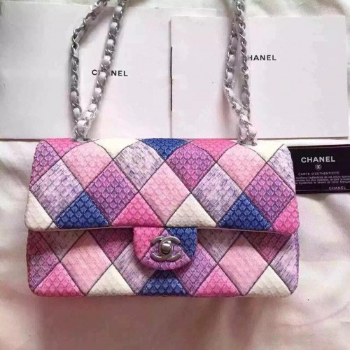 Chanel 2.55 double flap limited edition pink 